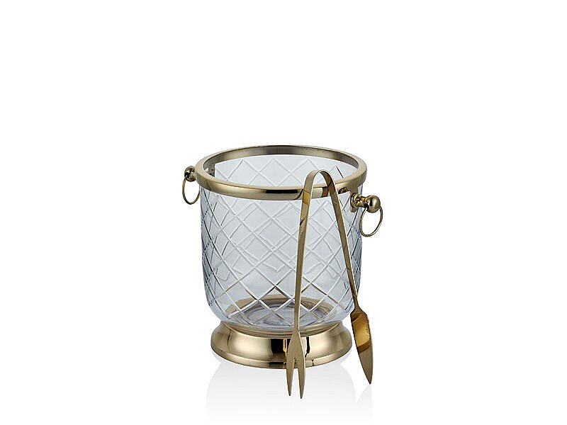 Gold Detaylı Cam Buzluk - 2