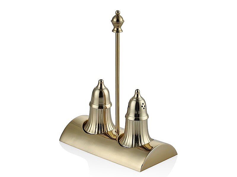 Tuzluk Biberlik Seti Gold - 1