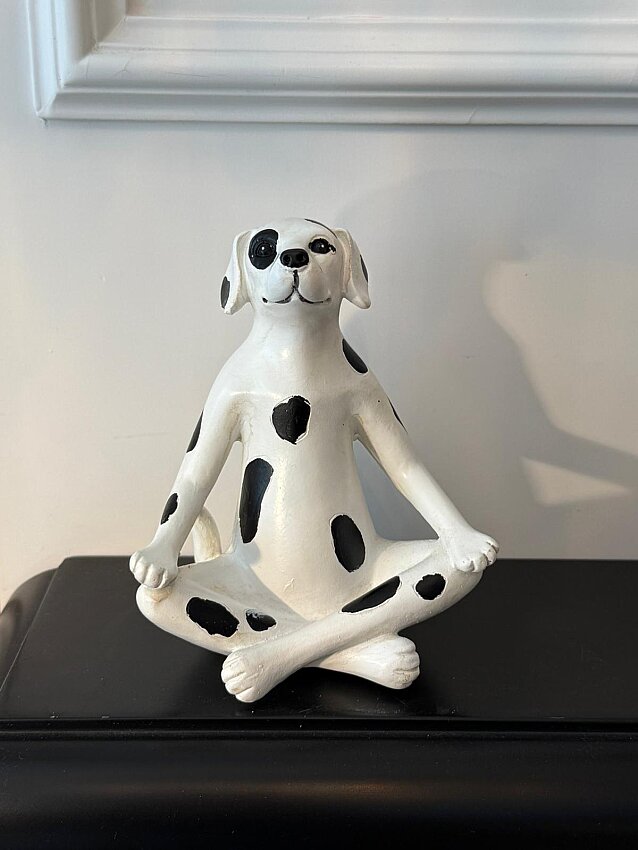 Yoga Dog Seramik Obje - 1