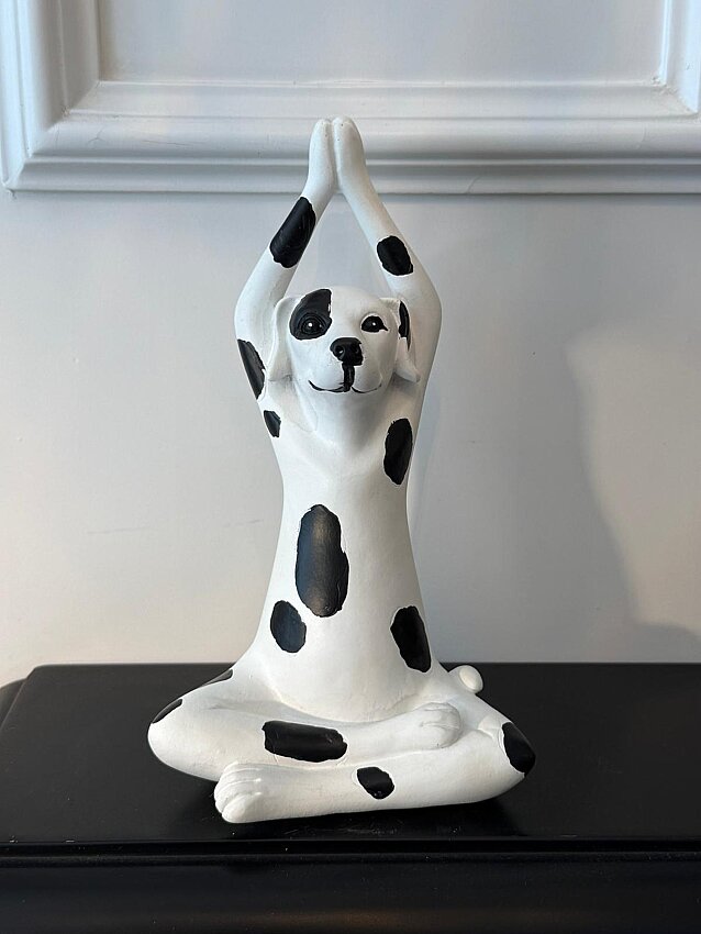 Yoga Dog Seramik Obje - 1